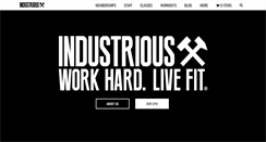 Desktop Screenshot of crossfitindustrious.com