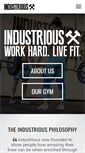 Mobile Screenshot of crossfitindustrious.com